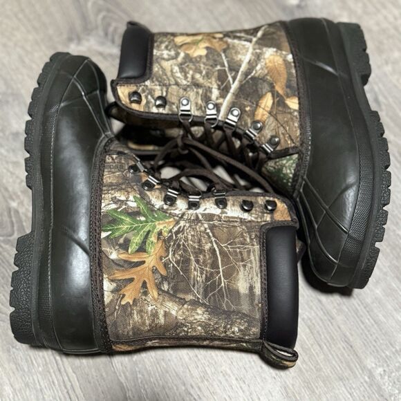 Magellan Men's Insulated Duck Hunting Boots Camo Men Size 7 Outdoor Waterproof - Picture 2 of 5